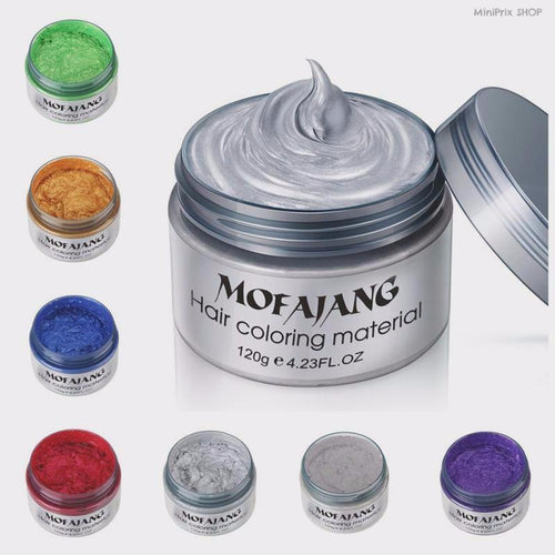 Cire Coiffante Colorante MOFAJANG - MiniPrixShop.com